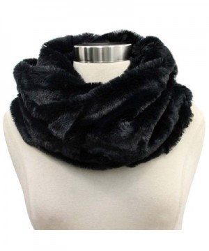 Black Infinity Warmer Winter Scarf