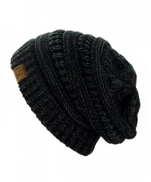 NYFASHION101 Unisex Multicolor Slouch Beanie