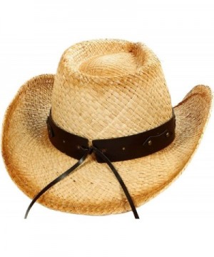 Womens Western Cowboy Straw Shapeable in Men's Cowboy Hats