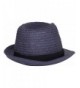 Amicale Straw Fedora Small Medium