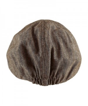 Morehats Striped Packable Newsboy Gatsby in Men's Newsboy Caps