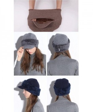 Unisex Fleece Lined Beanie Warmer in Men's Visors