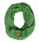 Aran Traditions Emerald Green Cable Knit Snood - C912IG3FP27
