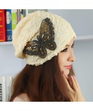 MiyaChic Womens Winter Butterfly Skullies