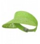 Lace Glitter Sun Visor - Lime W40S33D - CT11E8TVJYR