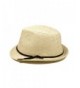 Young Adult Teens White Fedora in Men's Fedoras