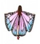 VESNIBA Prop Soft Fabric Butterfly Wings Shawl Fairy Ladies Nymph Pixie Costume Accessory - B-pink - CZ185U9Y4X0