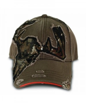 Buck Wear Inc. Skull Cut Away Baseball Cap- One Size - CP115IP7H41