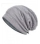 Men Slouch Beanie Crease Knit Cap Layered Skull Cap Winter Hat Xzz - Pale - C812N7X5EEW