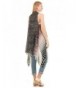 Sleeveless Breezy Chiffon Front Asymmetric in Fashion Scarves