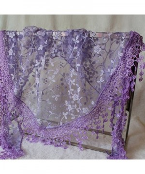 Gilroy Hollow Tassel Triangle Mantilla in Fashion Scarves