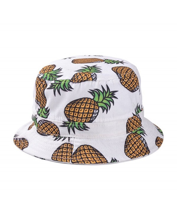 Dealzip Inc Headwear Pineapple Hat White - White - C111YUODEWP