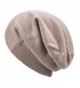 SOMALER Womens Lightweight Thin Slouchy Beanies Spring Knitting Wool Baggy Hat-Single Layer Hat - Khaki - CM180EKMA95