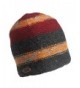 Turtle Fur Men's Nepal Jackson- Artisan Hand Knit Wool Beanie - Charcoal - CL11K5POV1V