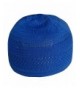 NDA Eid Koofi Kufi Cap Mens Muslim Designer White Stretchable Prayer Topi (One Size- Blue) - CX1822GZQ24