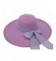 Roffatide Womens Foldable Bowknot Floppy in Women's Sun Hats