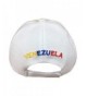 White Baseball Tricolor Stars Venezuela in Men's Baseball Caps