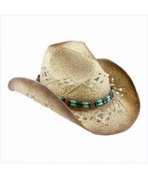 Western Cowboy Outback Hat Beaded in Women's Cowboy Hats