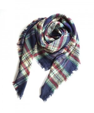 Synthiiz Tartan Blanket Scarves Fashion in Wraps & Pashminas