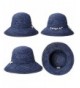 Womens Crochet Crushable 56 58CM NavyBlue in Women's Sun Hats