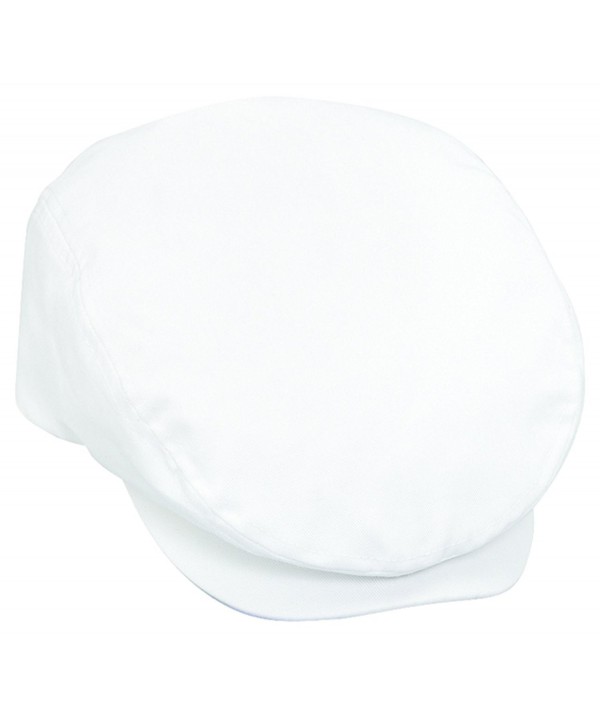 Otto Caps Cotton Twill IVY Caps - White - C011U5JVZST