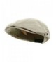 Mega Cap MG Men's Plaid IVY Washed Canvas newsboy Cap Hat - Stone - CB1130ZB4CH