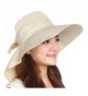 Kaisifei Outdoor sun hat large brimmed sun hat UV beach - Beige - CT12DOYQ56N