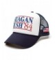 Reagan Bush 84 Hat Back To Back World War Champs USA Flag Unisex Adult Cap - Navy/White - CQ12GTY4AL1