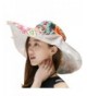 Witery Women Summer Reversible Floppy Wide Brim Beach UPF50+ Foldable Sun Hat Visor Cap - Beige - CW12E9P9K3V