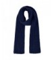 Vbiger Unisex knitted Scarf Warm Wrap Shawl Thickened Winter Infinity Scarf for Men and Women - Navy Blue - C41884KMAMW