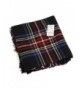 Womens Tartan Scarf Checked Pashmina