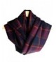 Rad Pixie Cashmere like Pashmina Plaid Purple