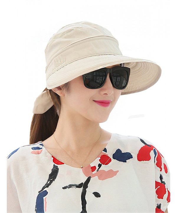 Removable Crown Sun Hat Beige CC180O8TGUH