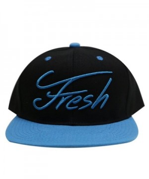 City Hunter Cf918t Fresh Summer Snapback Hats - 11 Colors - Black/turquoise - C111YREW3BL
