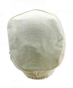 White Jersey Slouchy Beanie Rhinestone in Women's Skullies & Beanies