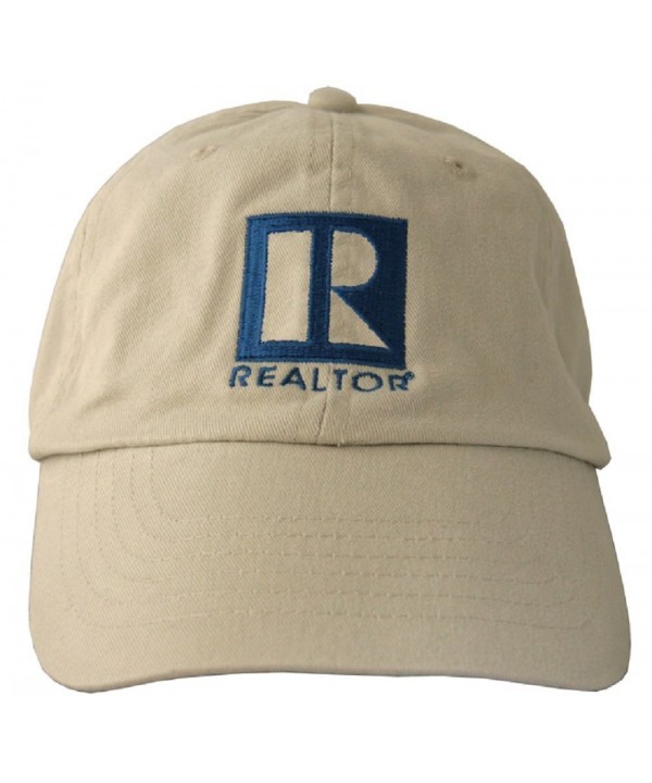 REALTOR Logo Branded Cap - Khaki - CA11M09316L