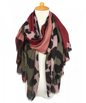 GERINLY Womens Scarves Colorful Leopard