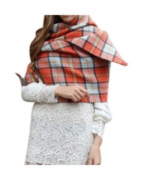 JJ Store Womens Checked Pashmina