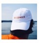 The Genius Brand White Dad in Men's Baseball Caps