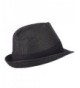 Mens Paper Fedora Hat Pinched in Men's Fedoras