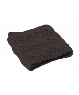 American Knitted Winter Infinity Gaiters