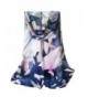 K-ELewon Silk Scarf Fashion Scarves 100% Silk Long Lightweight Sunscreen Shawls for Women - Crystal Blue - C7184ZQ66KW