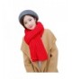 Solid Color Knitted Ladies Scarf Shawl Thick Long Section - Big Red - CS1860GKESI