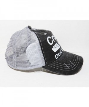 White Glitter Cruise Distressed Trucker