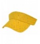 Glitter Visor / Yellow - CW113RB4CZP