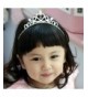 Children Rhinestone Heart Headband Crown Tiara Baby Princess Crown Customized - CM11O0YF9WX