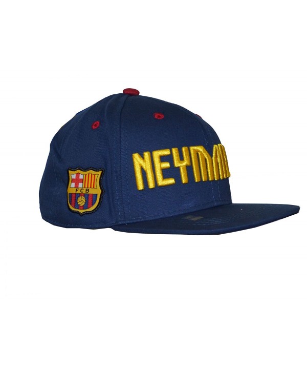 Fc Barcelona Snapback Messi 10 Neymar Jr 11 Cap Hat Adults - navy Neymar - CC12KO3B9ZT