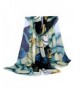 Creazy Fashion Lady Long Wrap Women's Shawl Chiffon Scarf Scarves - Blue - CZ12IH1DGPB