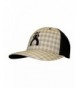 HOOey Brand Punchy Black/Tan Plaid Flexfit Hat - 5009BKTN - C212GAUZGV7