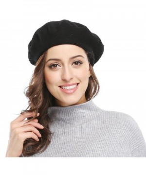 Women Solid Color French Beret